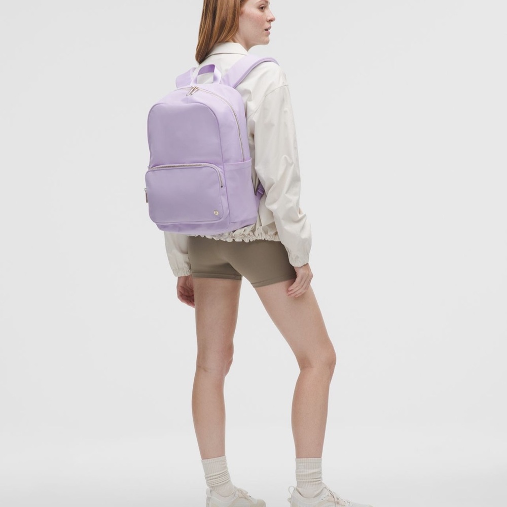 Lululemon Athletica Everywhere Backpack 22L | Lavender Frost/Gold | NWT - Picture 6 of 9